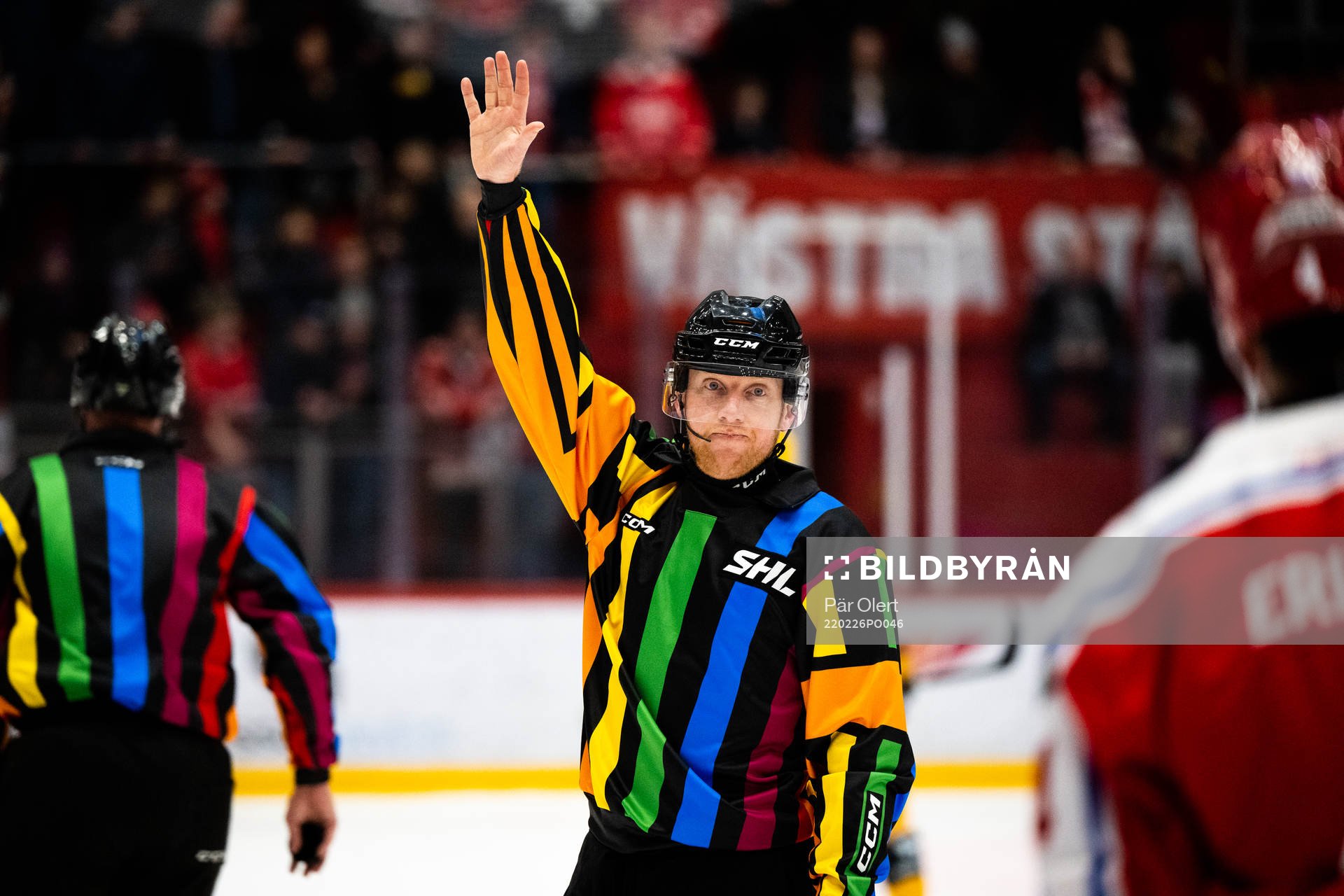 domaren med pride tröjan