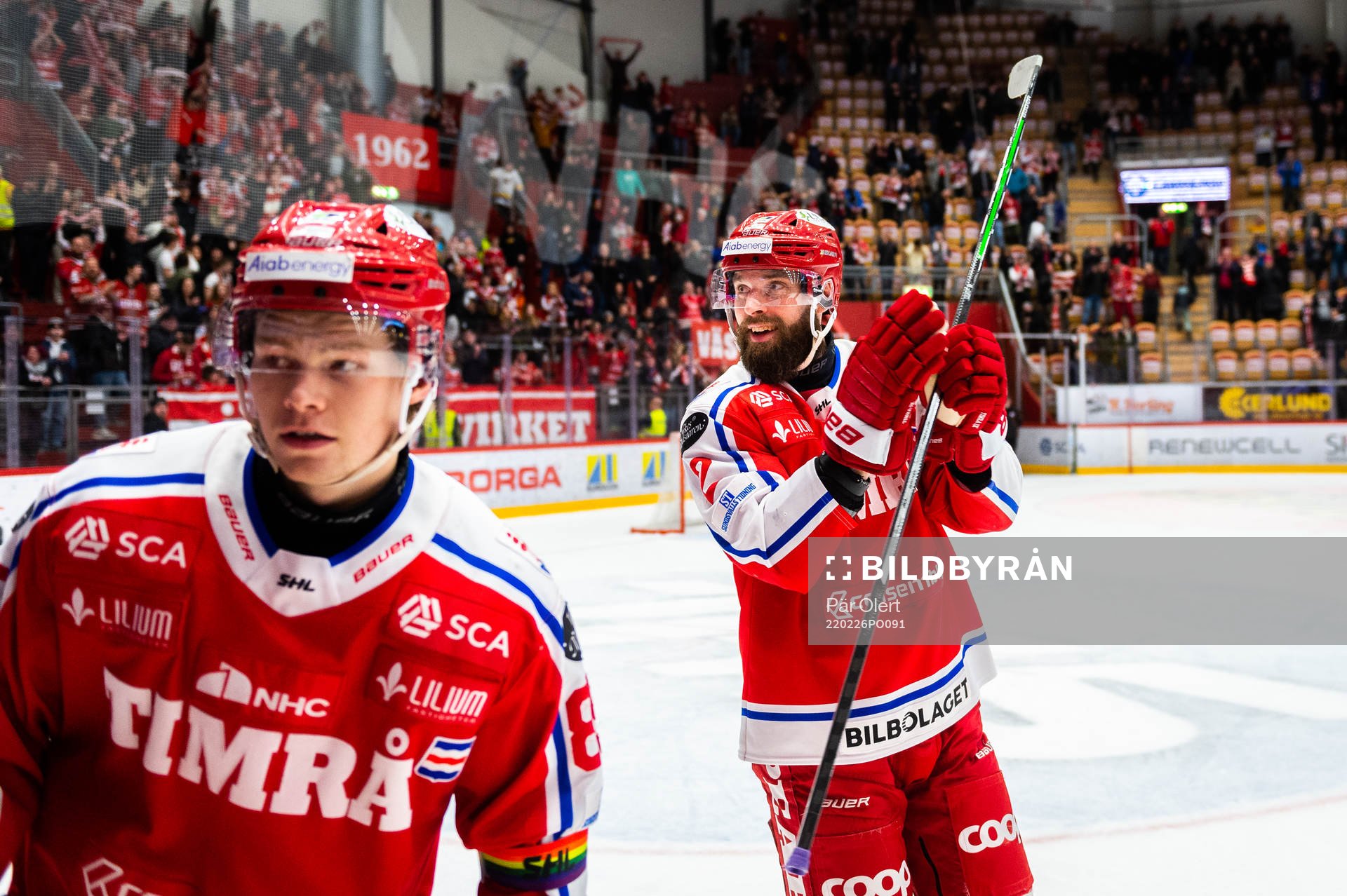 Timrås Per Svensson jublar