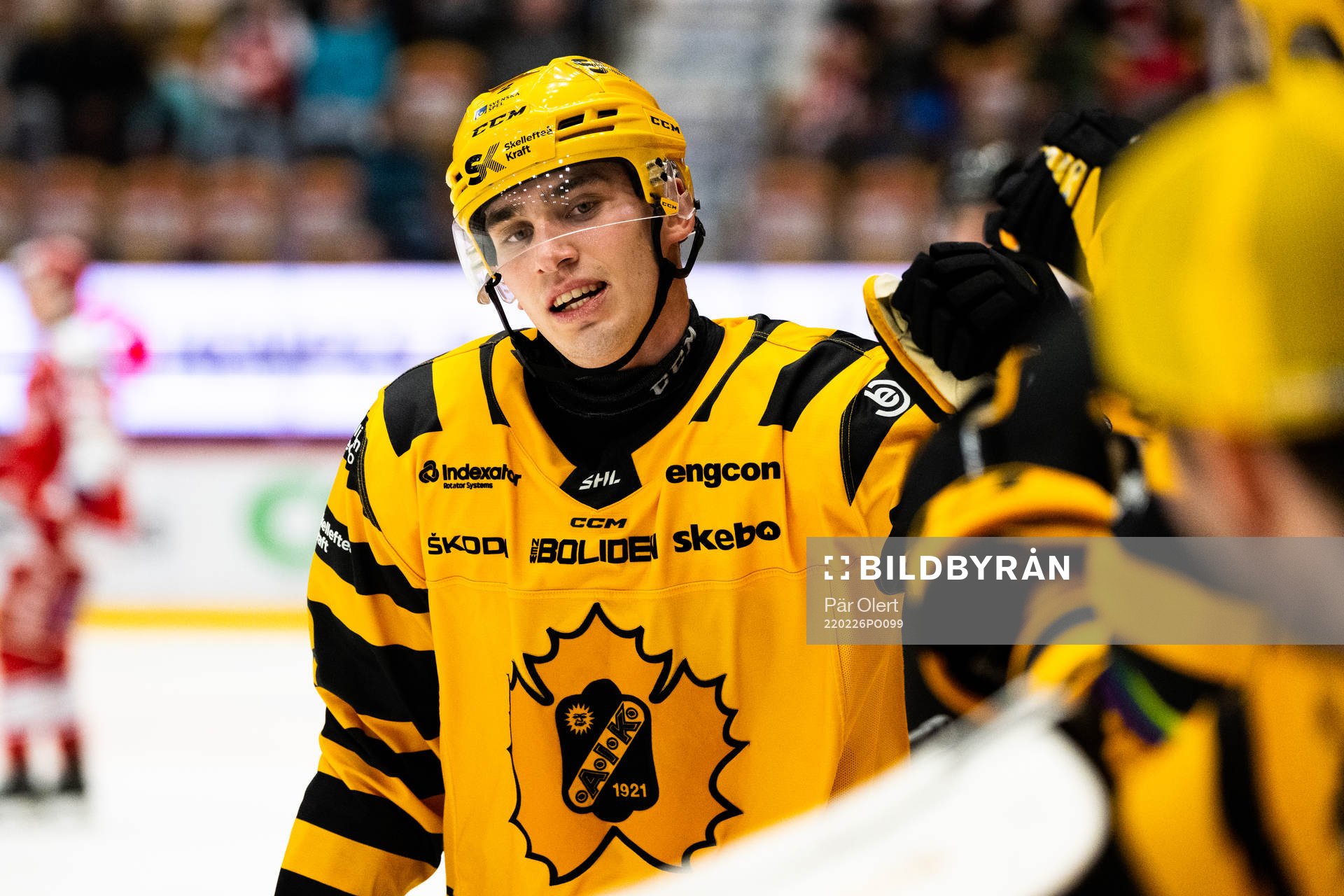 Skellefteås Adam Wilsby jublar
