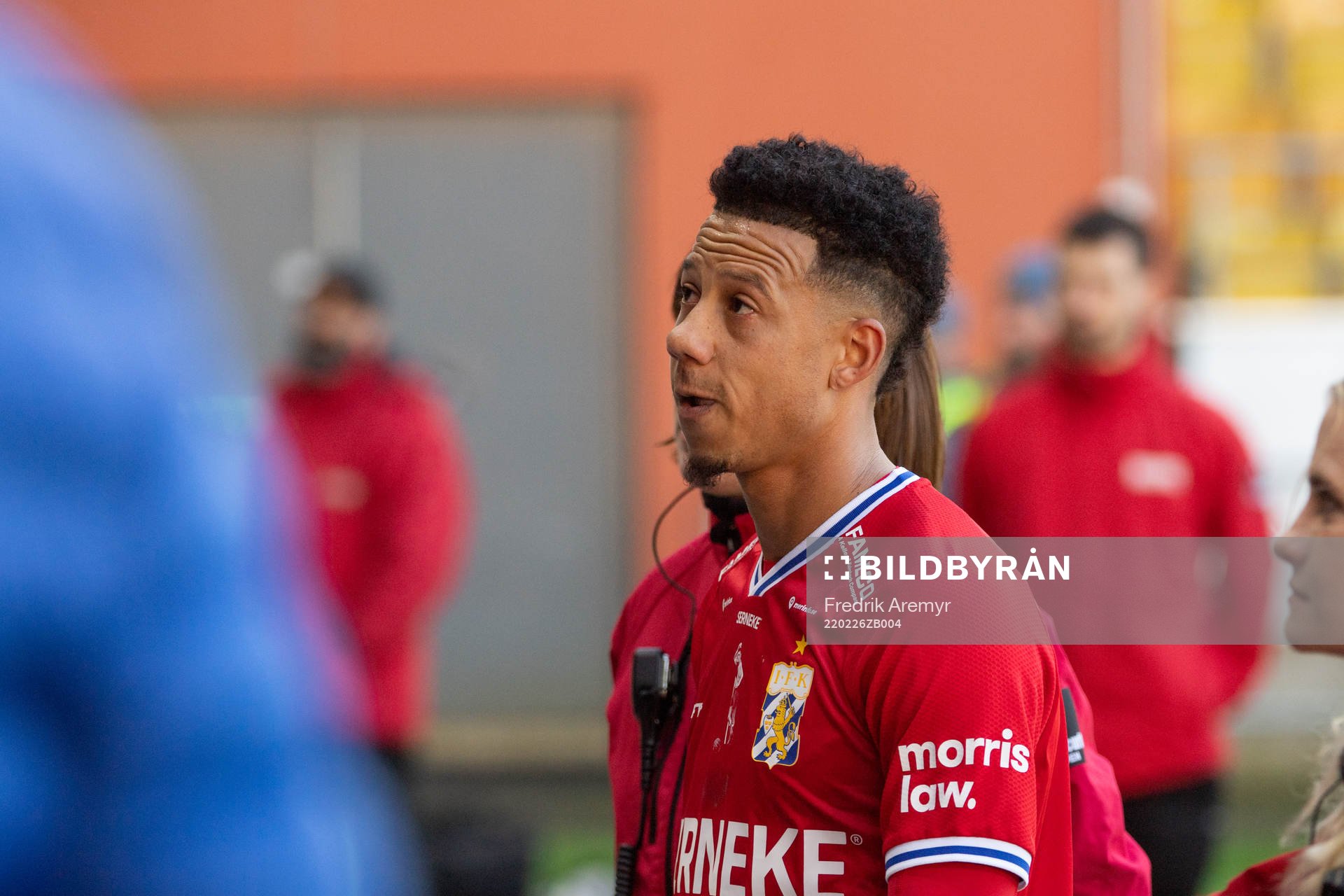 IFK Göteborgs Tobias Sana i samtal med publiken