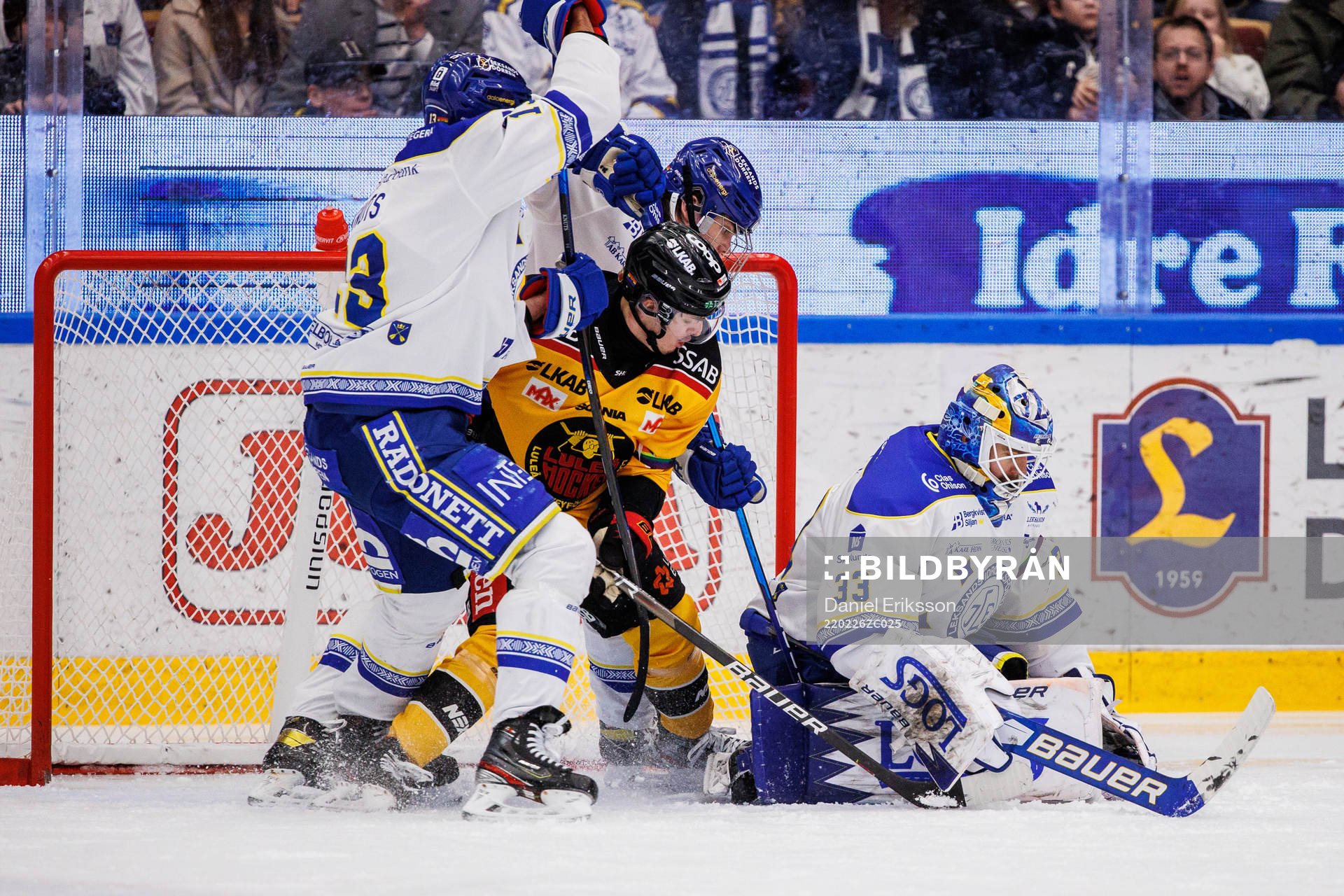 Leksands målvakt Axel Brage
