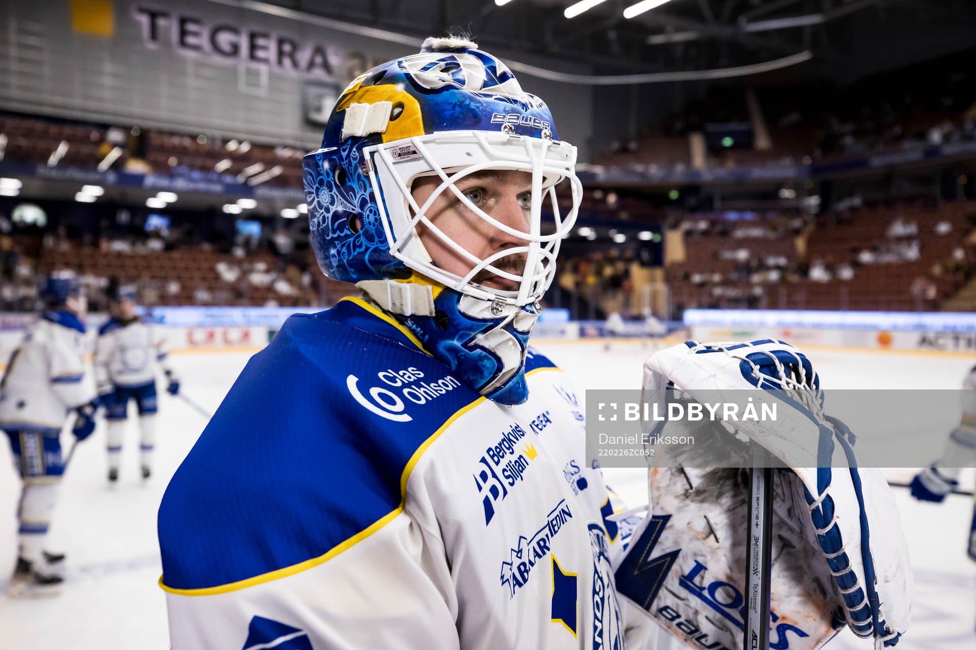 Leksands målvakt Axel Brage  pride ambassadör
