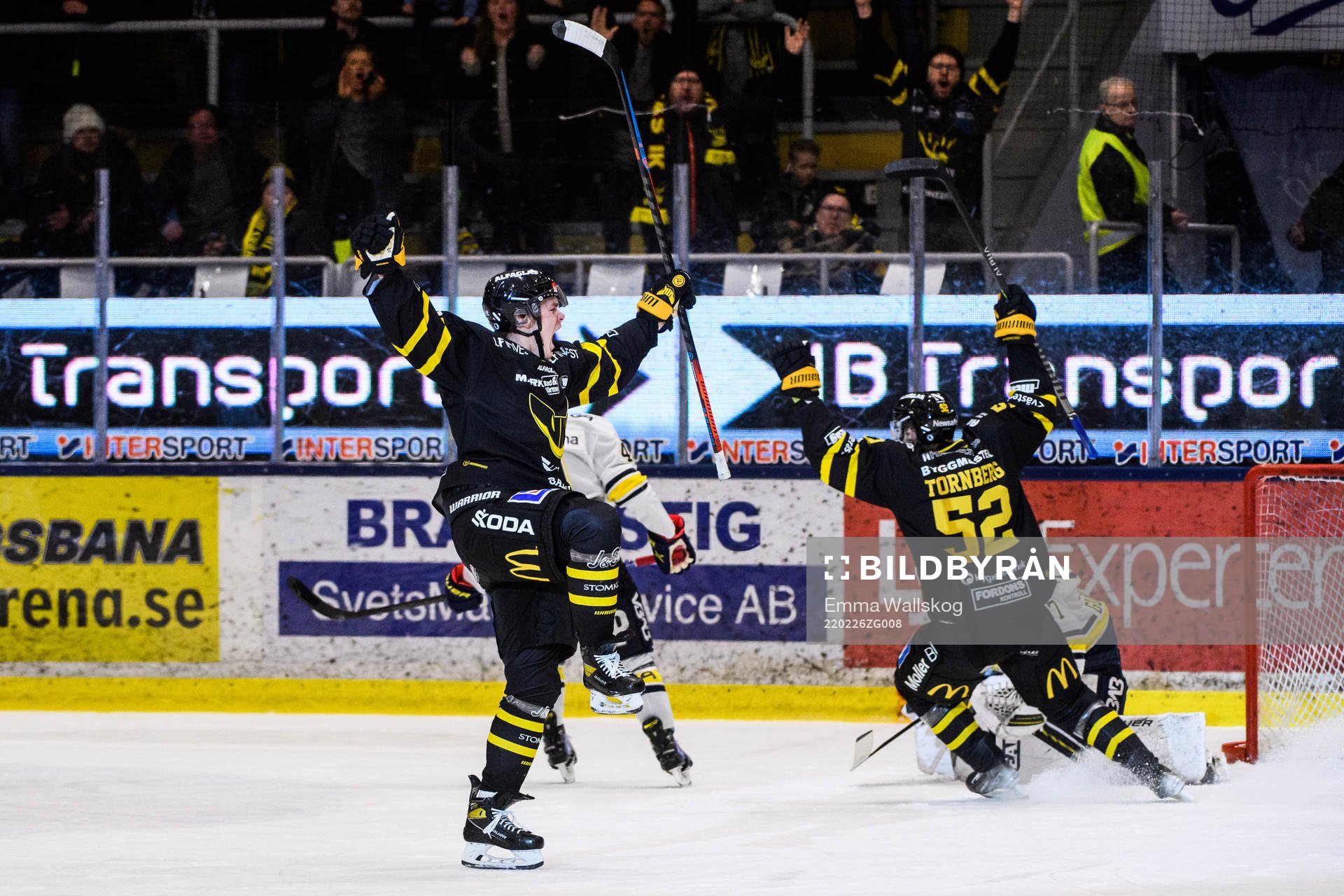 Västerås Filip Wiberg jublar