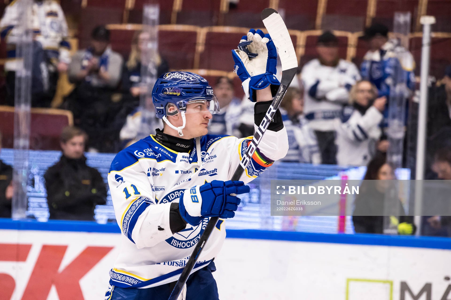 Leksands Martin Karlsson utsedd till matchens krigare
