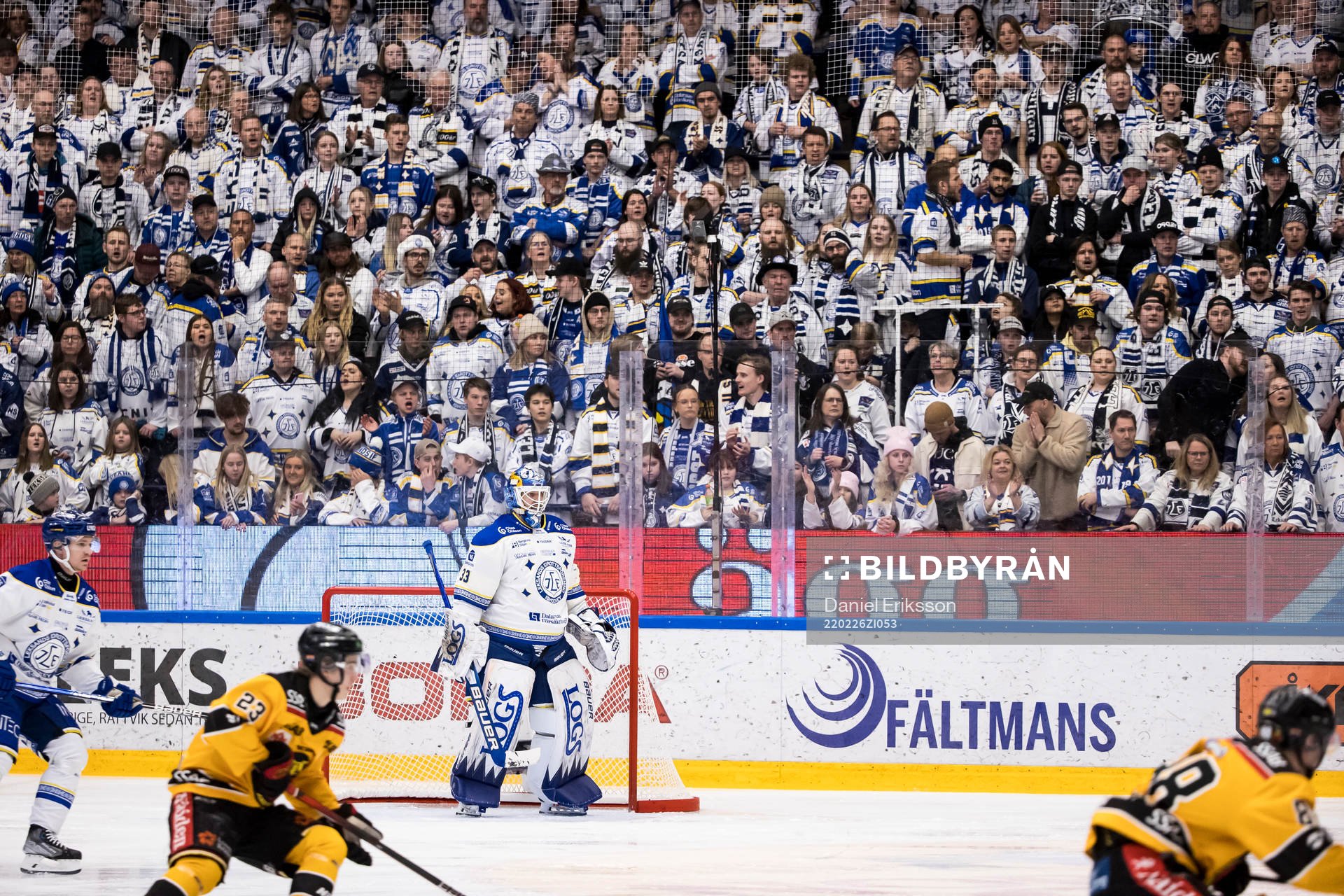 Leksands målvakt Axel Brage
