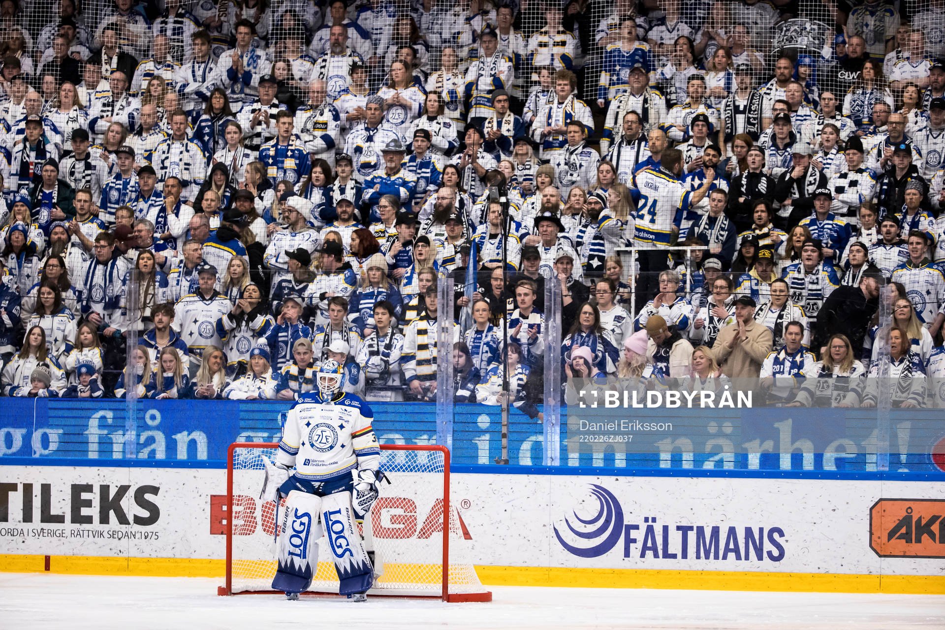 Leksands målvakt Axel Brage