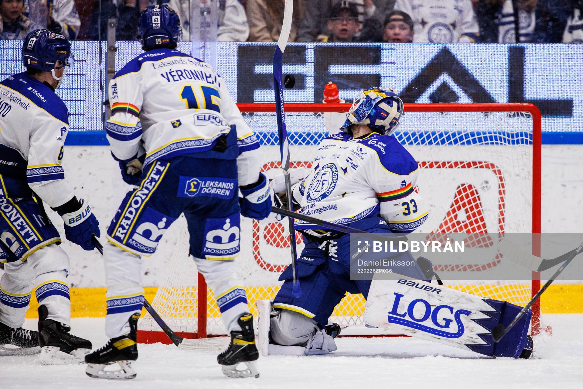 Leksands målvakt Axel Brage