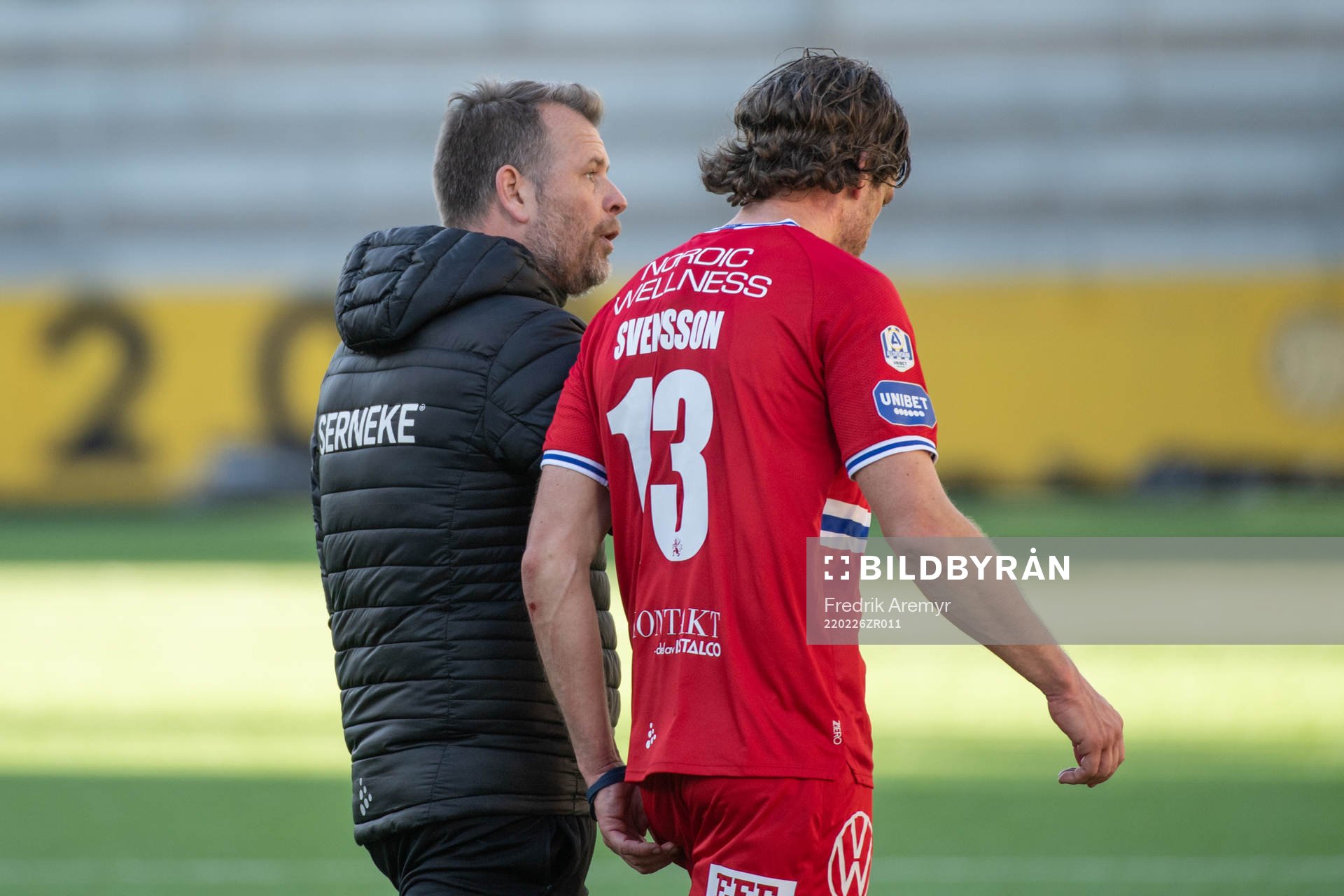 IFK Göteborgs tränare Mikael Stahre och Gustav Svensson