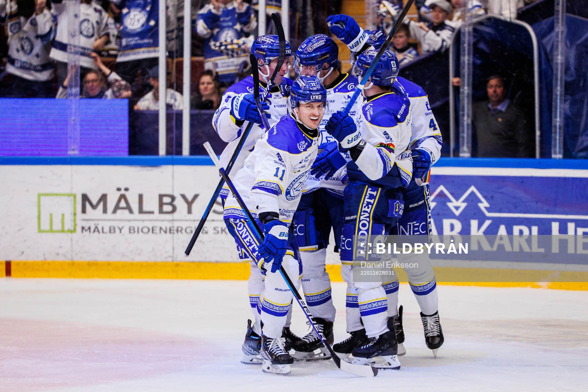 Leksands Martin Karlsson jublar