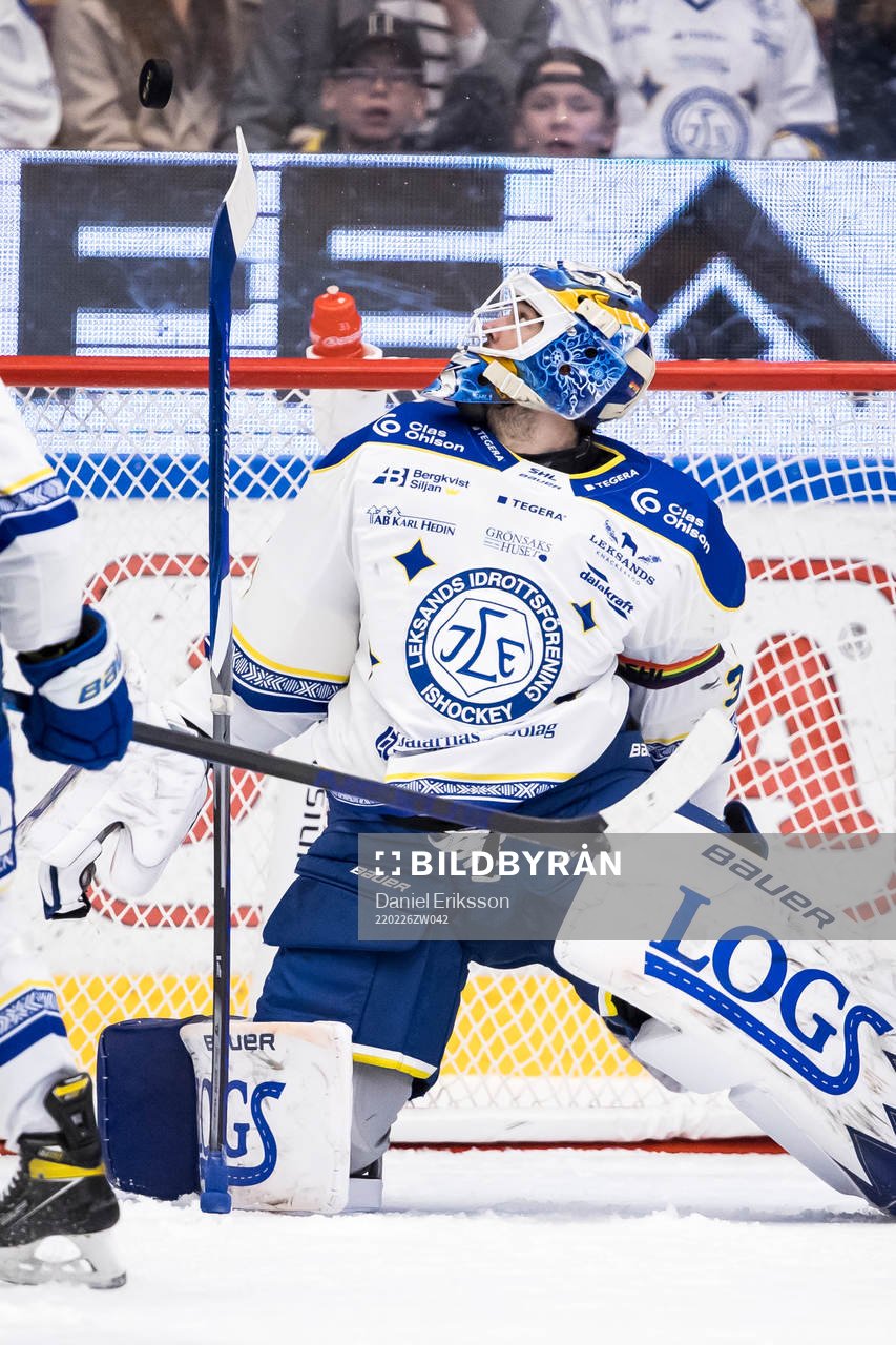 Leksands målvakt Axel Brage