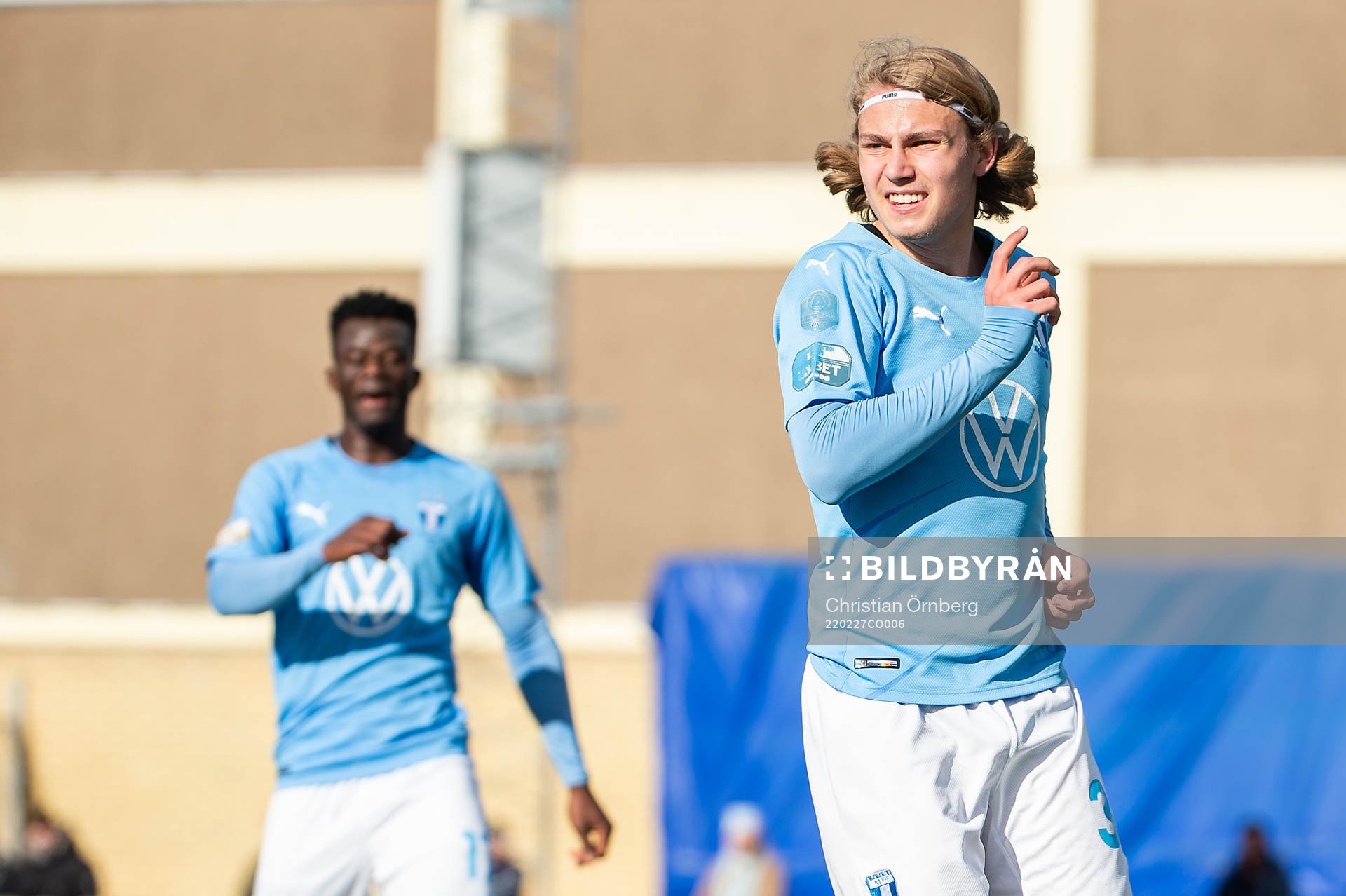 Malmö FFs Sebastian Nanasi jublar