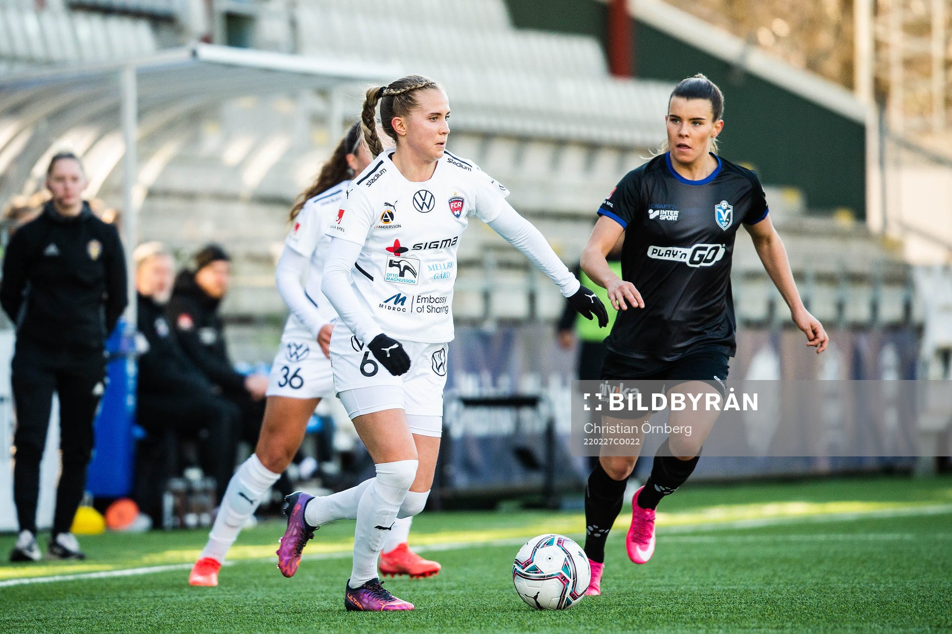 Rosengårds Ria Noora Minerva Öling och Växjös Mimki