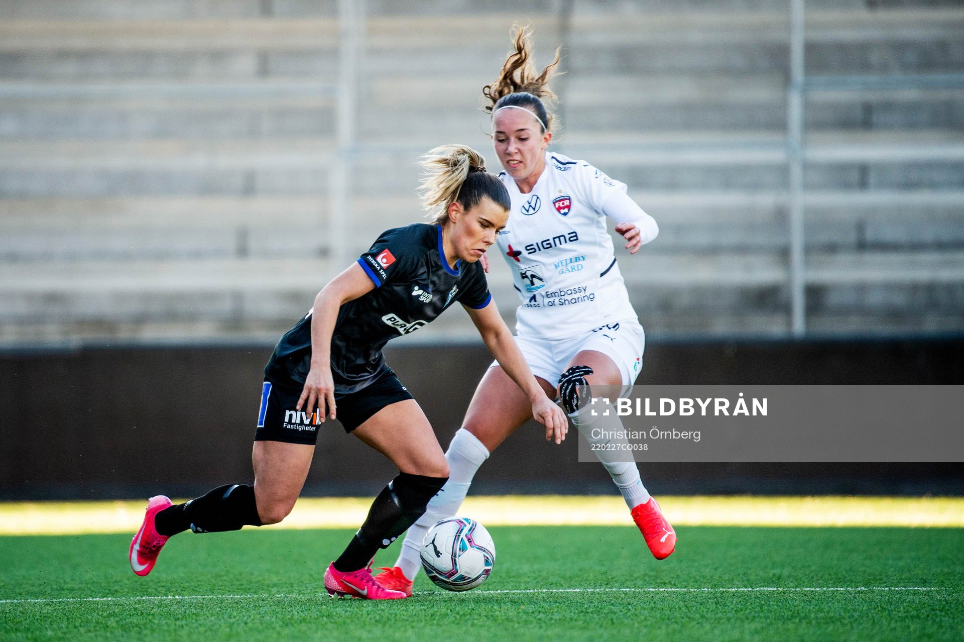 Växjös Mimmi Strömgren mot Rosengårds Athinna Persson