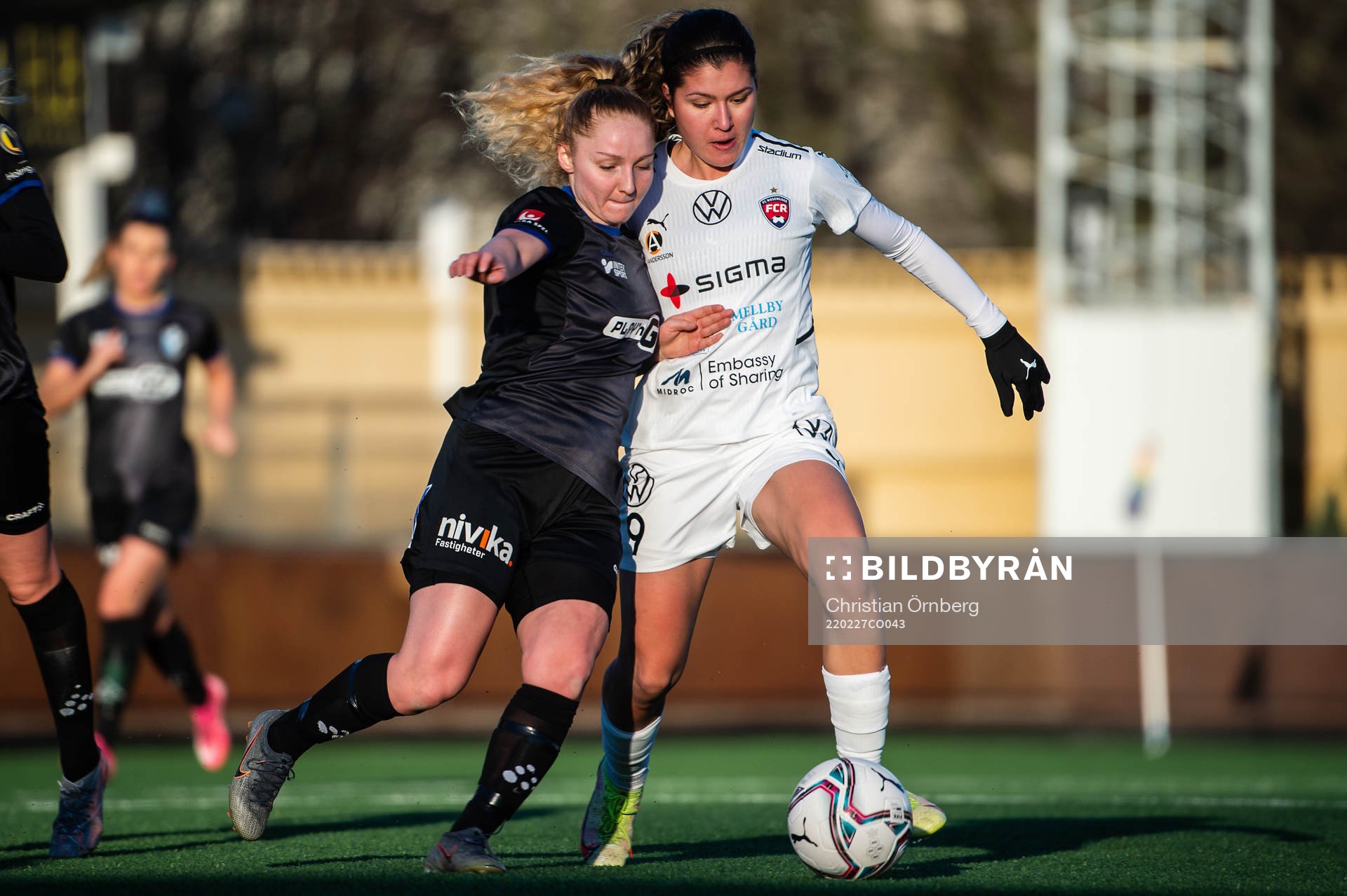 Växjös Sophia Redenstrand och Rosengårds Loreta Kullashi