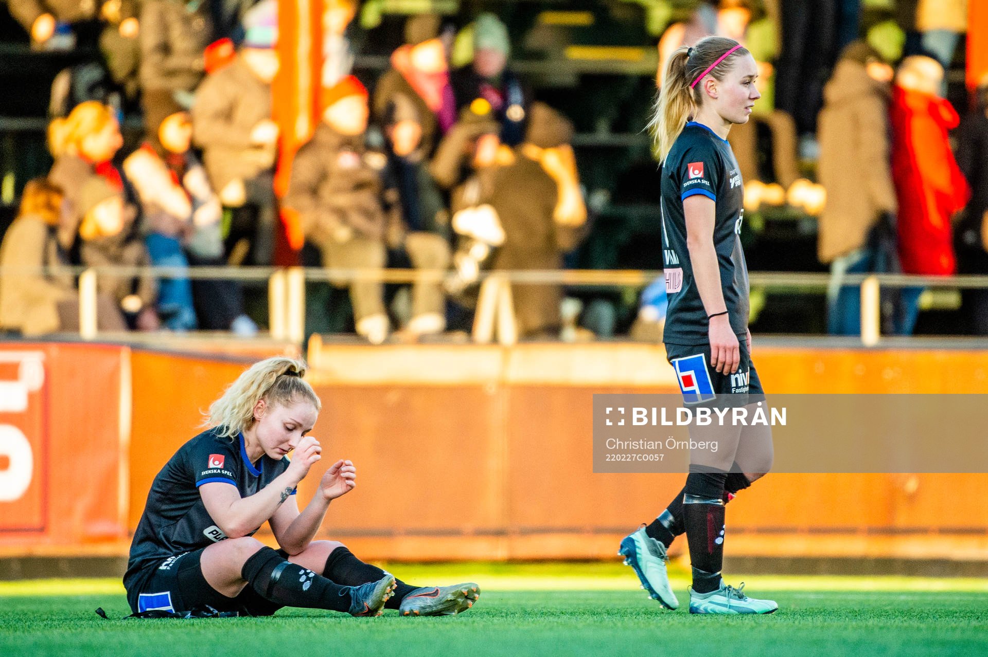 Växjös Sophia Redenstrand och Amanda Altheden   deppar