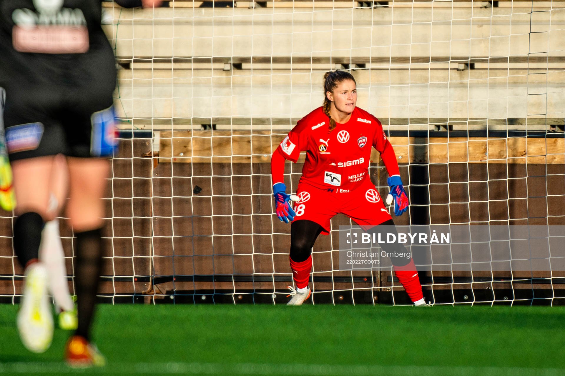 Rosengårds målvakt Teagan Micah