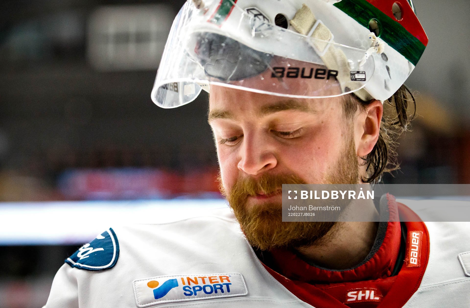 Frölundas målvakt Niklas Rubin