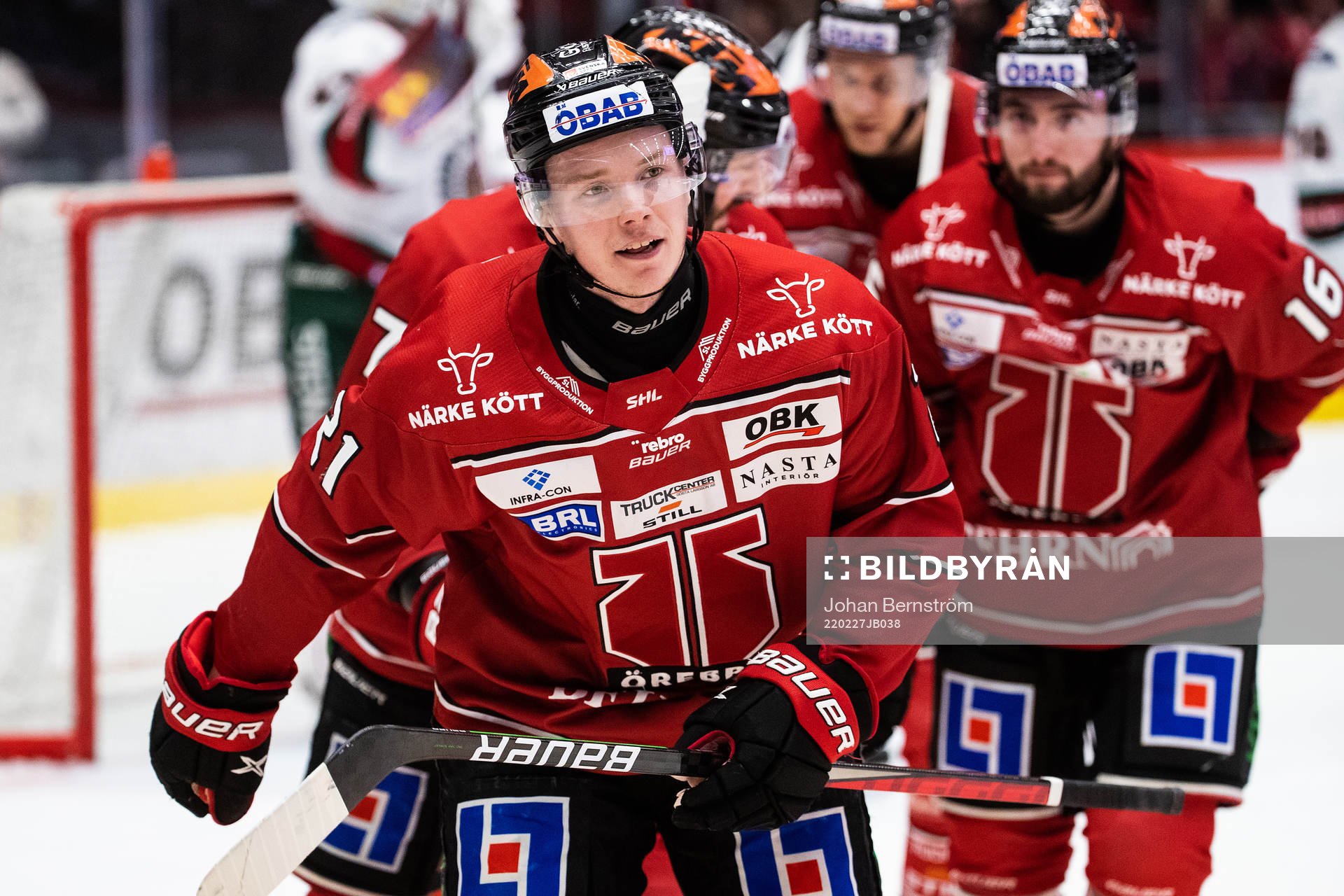 Örebros Linus Öberg jublar