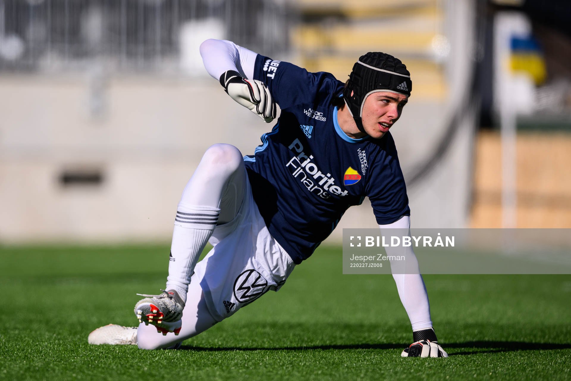 Djurgårdens målvakt Jacob Widell Zetterström