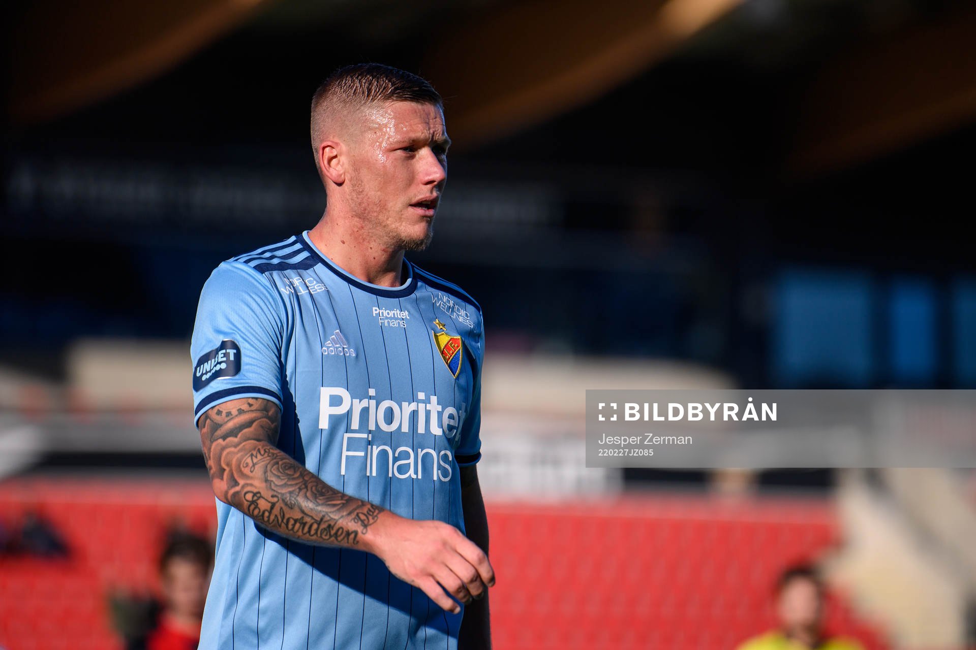 Djurgårdens Victor Edvardsen