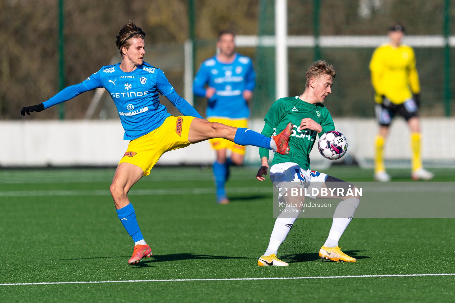 Halmstads Erik Ahlstrand och Brages Henry Sketsjöe