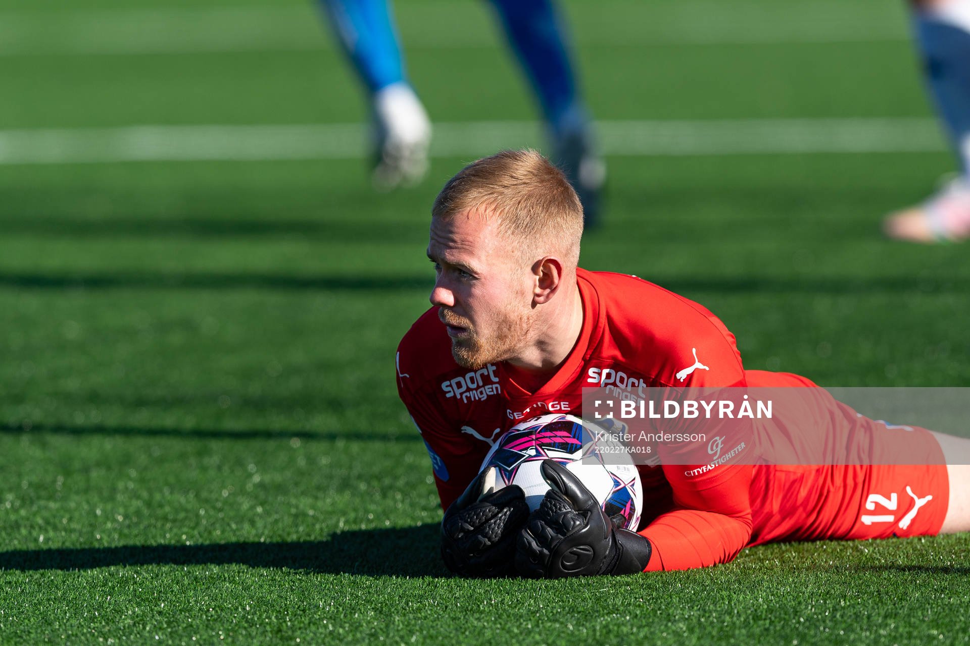 Halmstads målvakt Malte Påhlsson