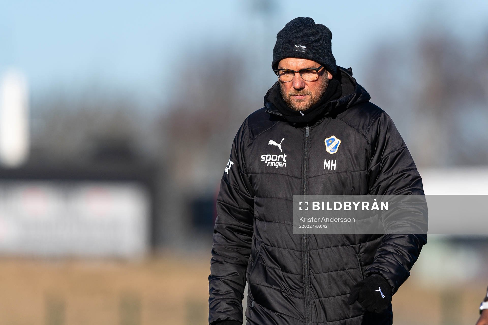 Halmstads tränare Magnus Haglund