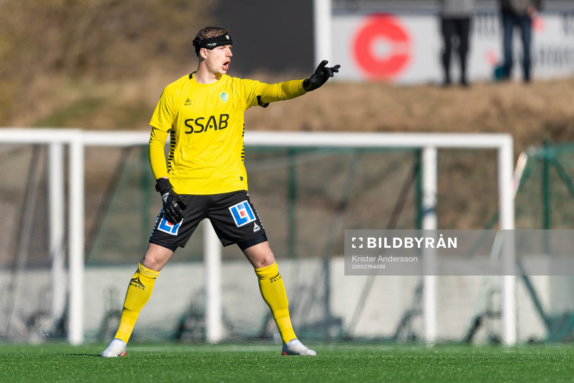 Brages målvakt Viktor Frodig