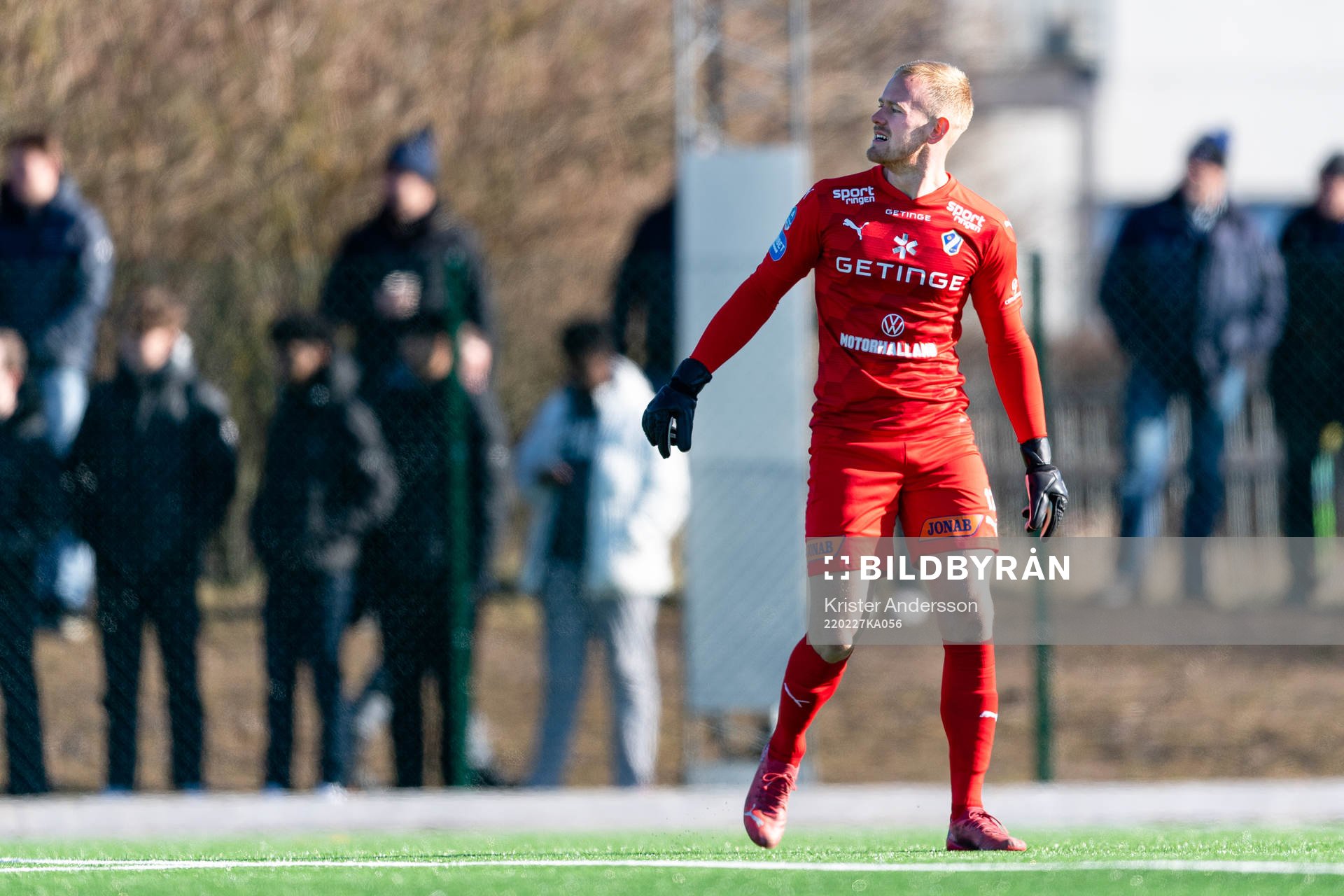Halmstads målvakt Malte Påhlsson