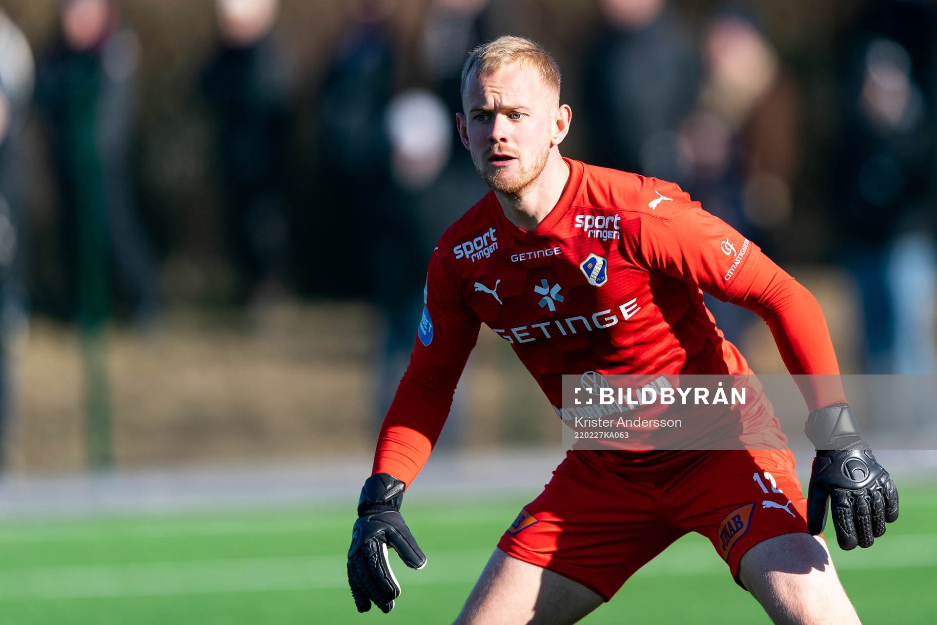 Halmstads målvakt Malte Påhlsson