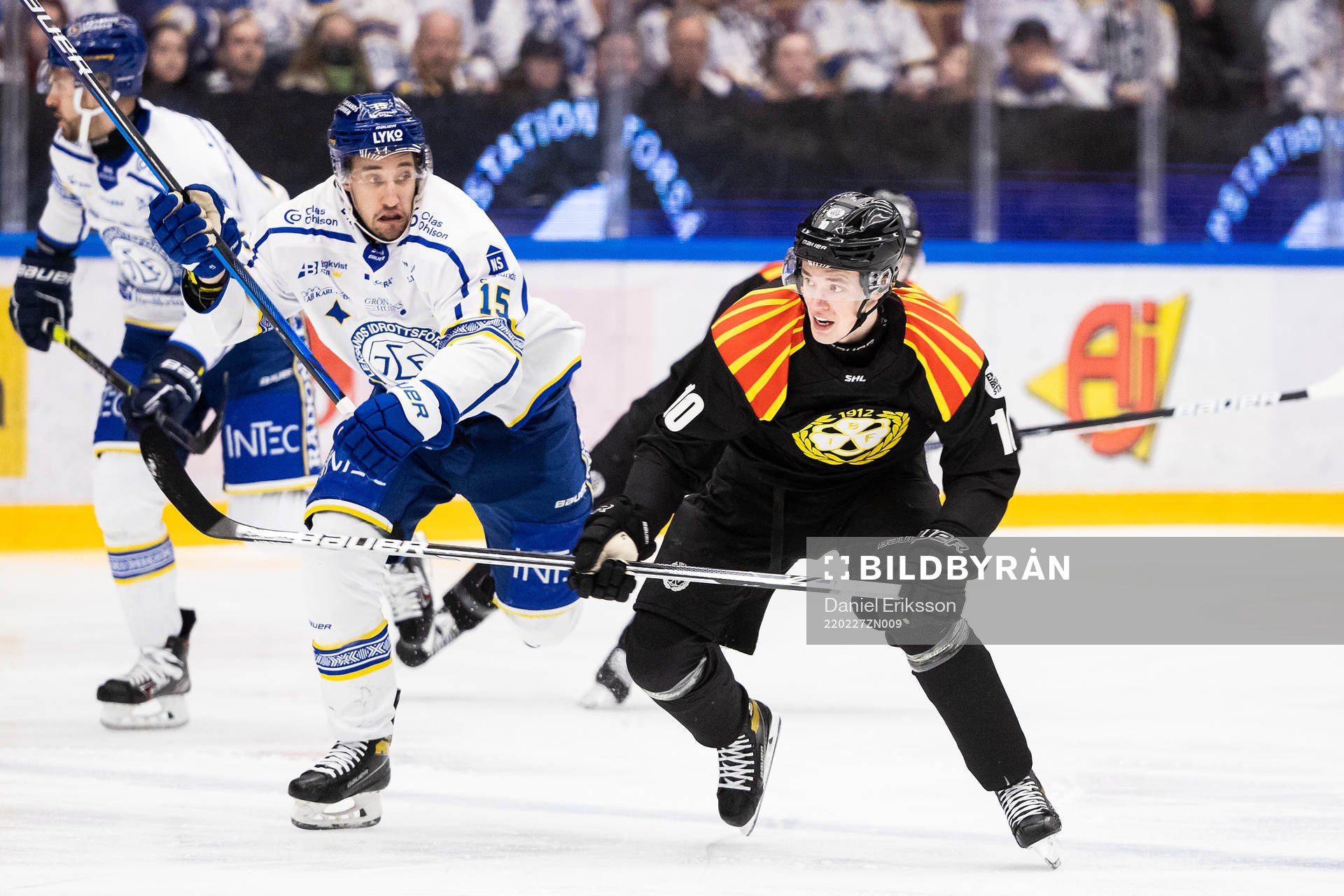 Leksands Max Veronneau och Brynäs Noel Gunler