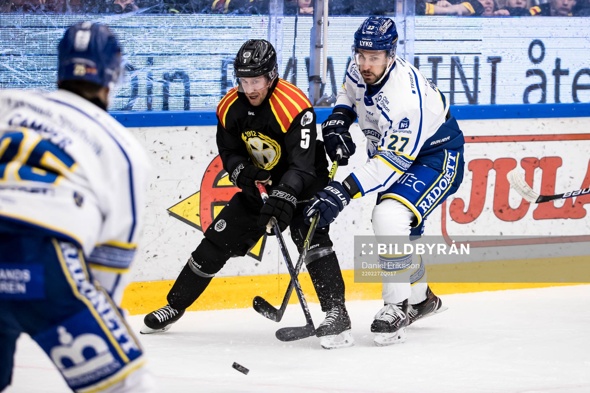 Brynäs Chay Genoway och Leksands Marek Hrivik