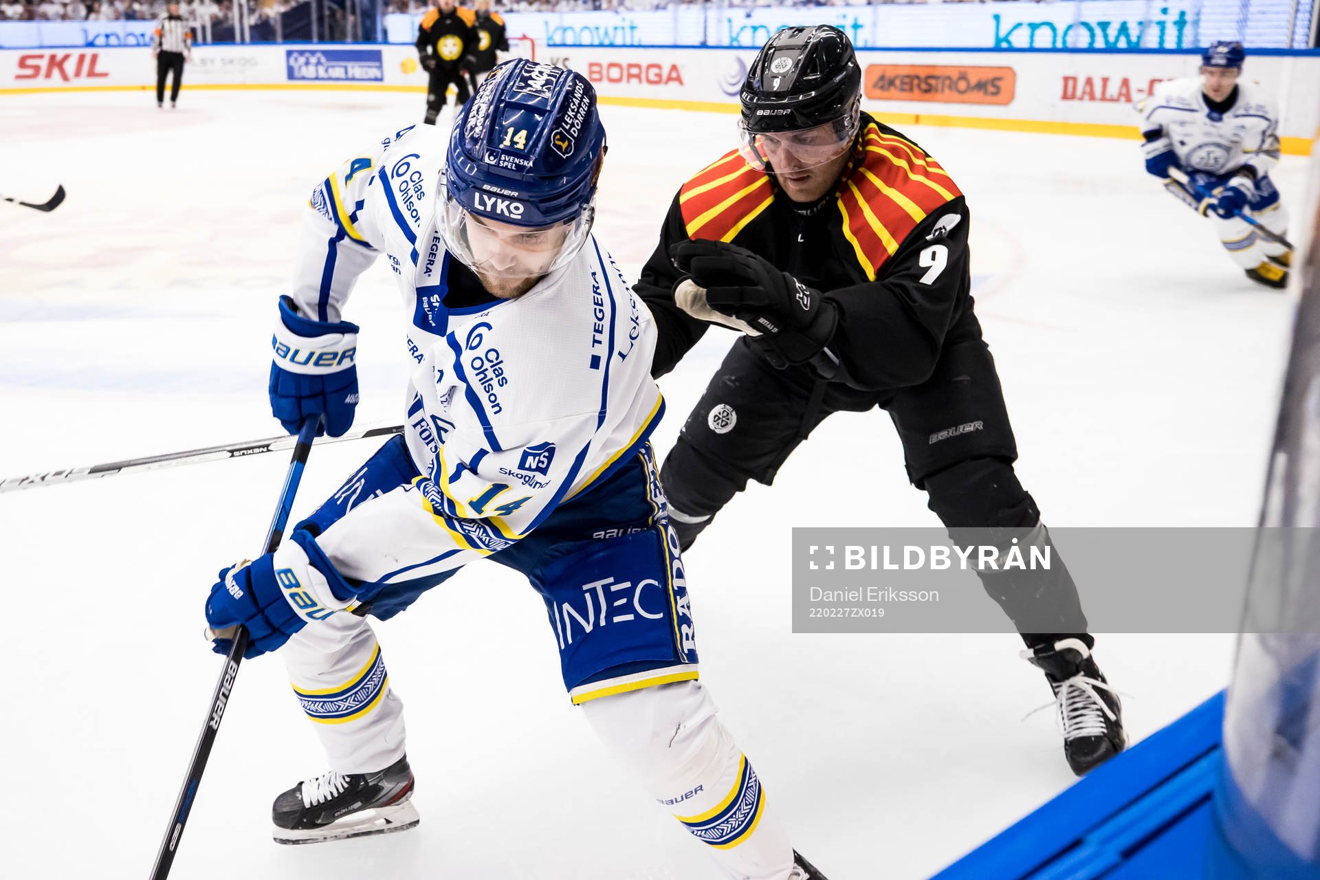 Leksands Oskar Lang och Brynäs Anton Mylläri