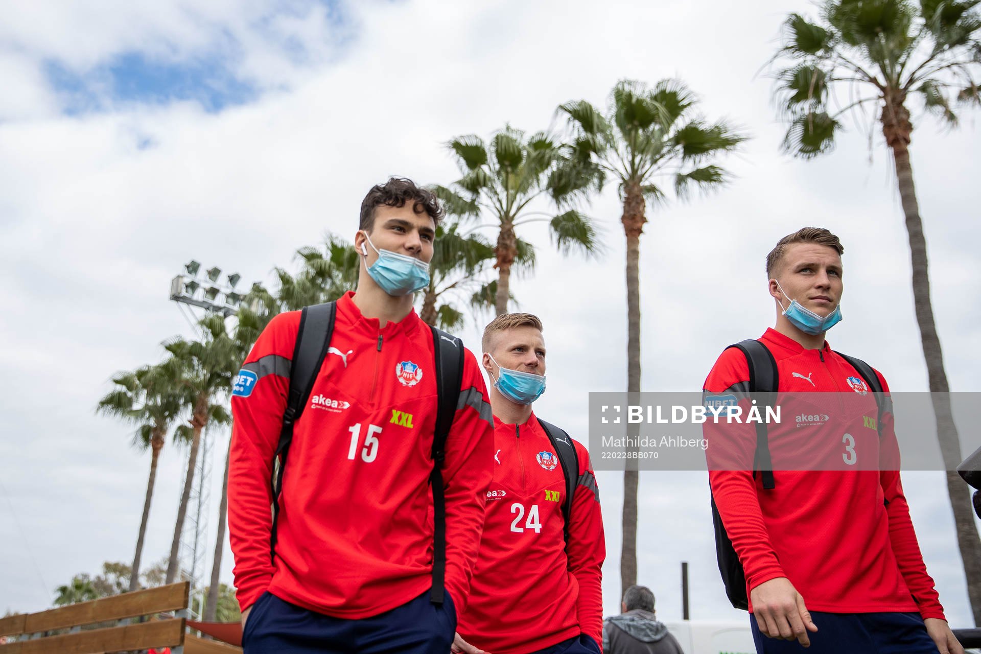 Assad Al Hamlawi, Emil Hellman and Casper Widell of