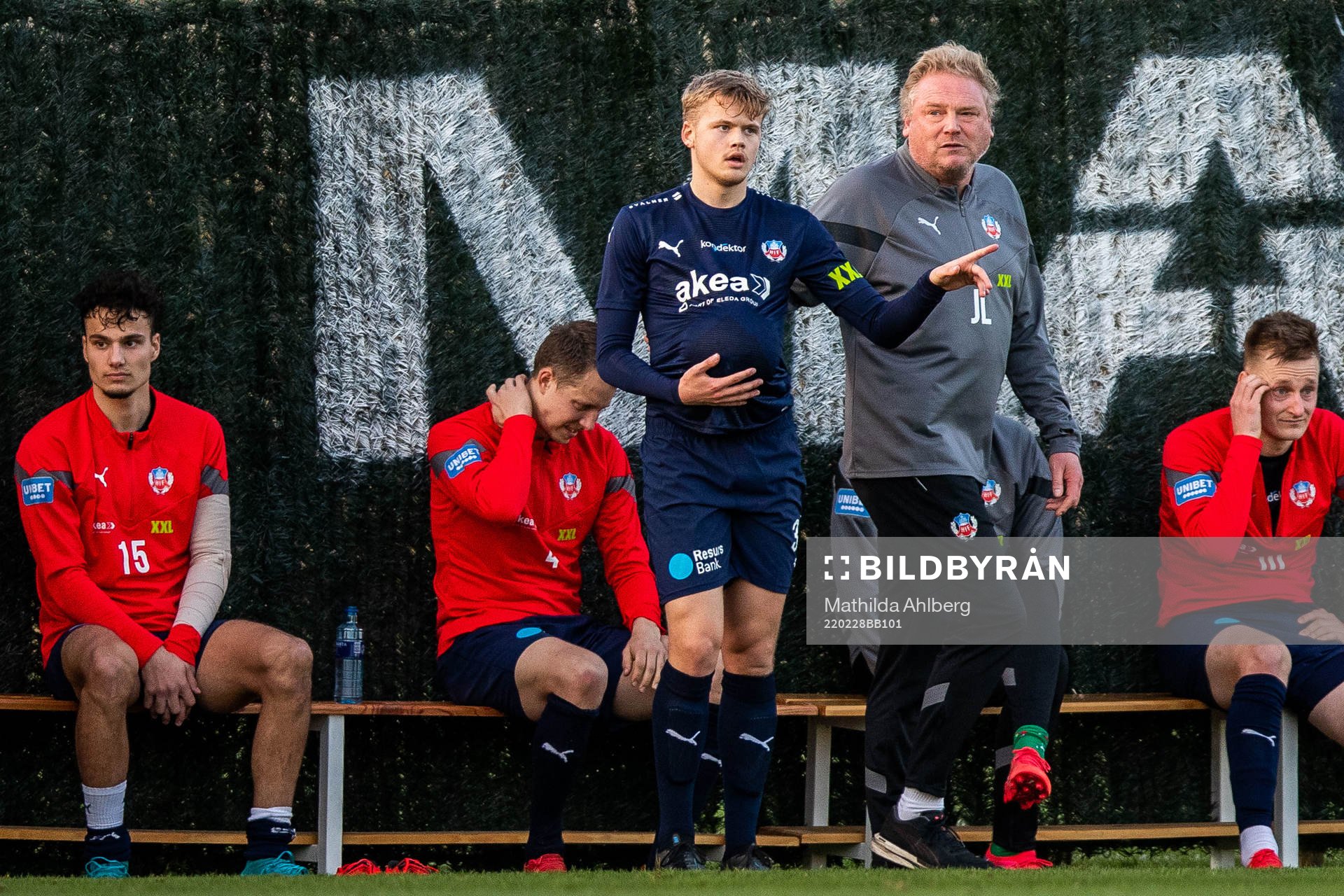 Leo Frigell Jansson and head coach Jörgen Lennartsson of
