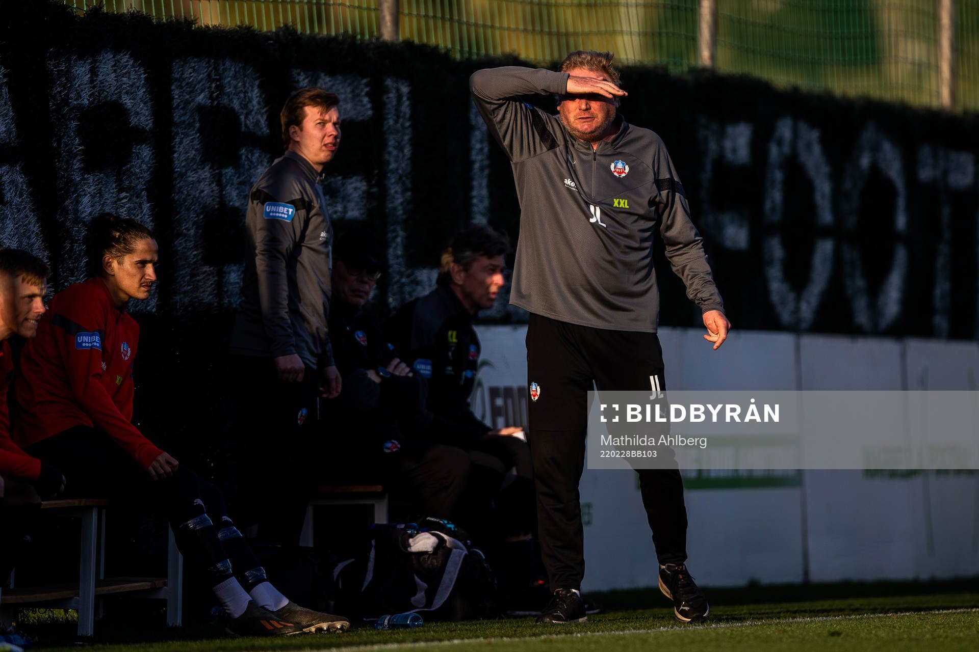 Head coach Jörgen Lennartsson of Helsingborg