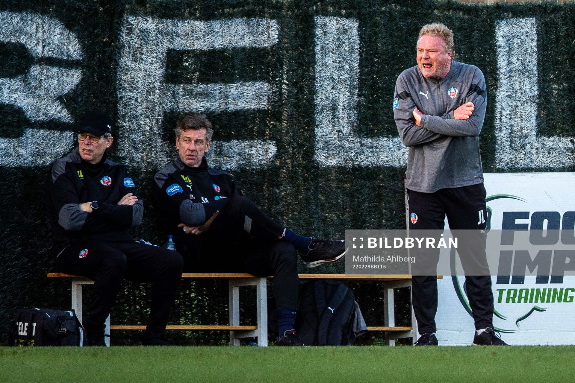 Head coach Jörgen Lennartsson of Helsingborg