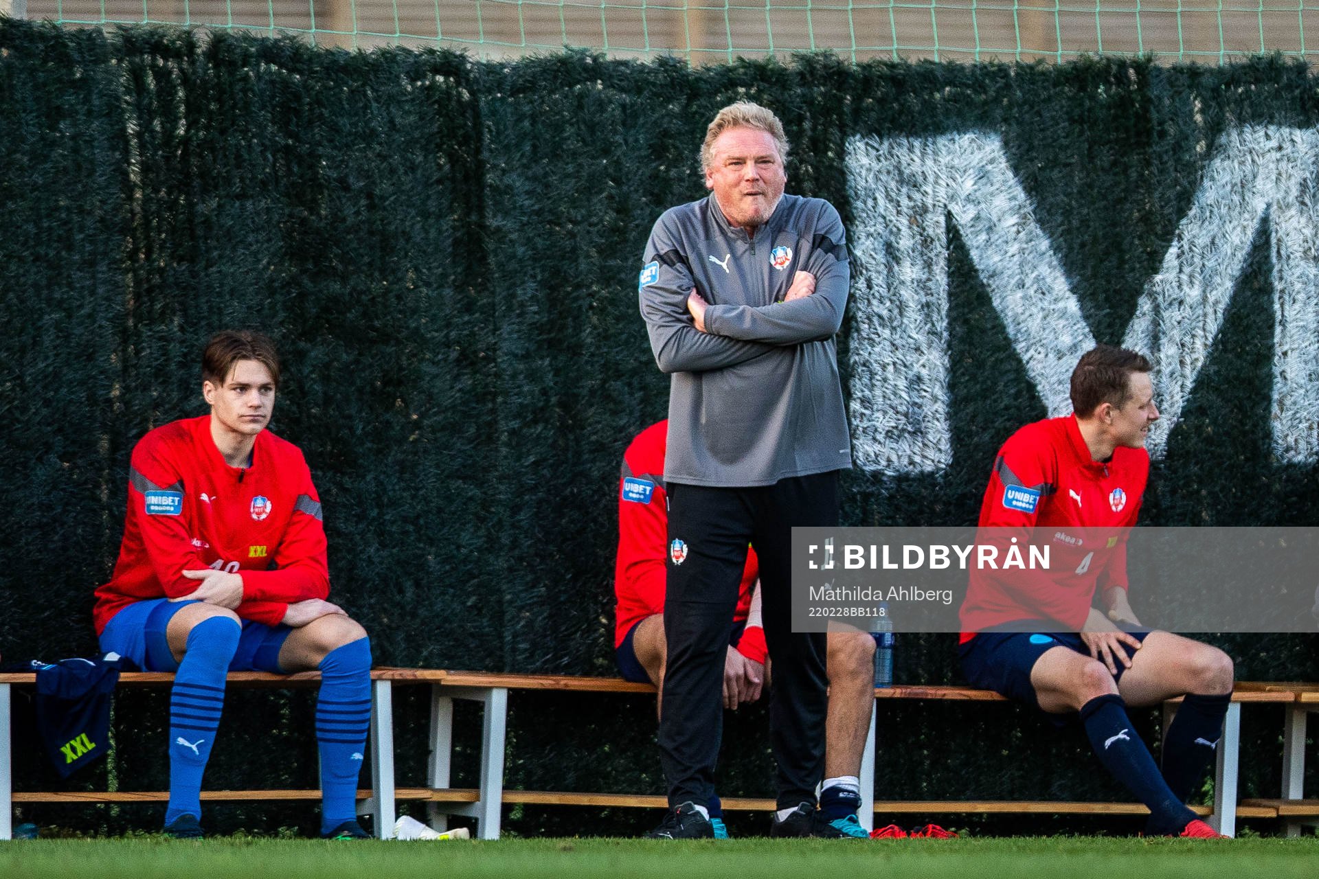 Head coach Jörgen Lennartsson of Helsingborg