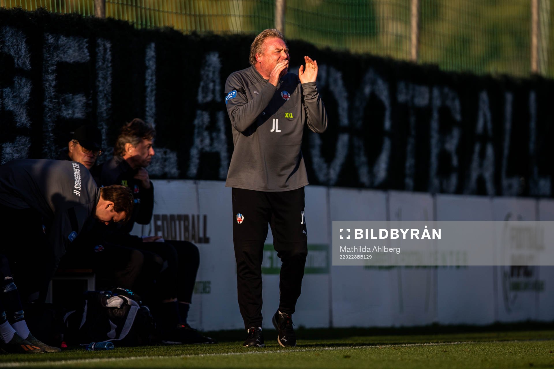 Head coach Jörgen Lennartsson of Helsingborg