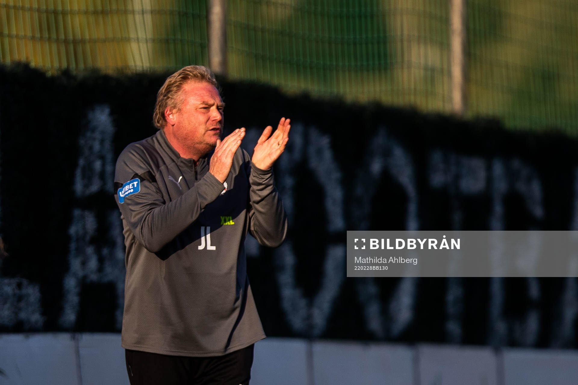 Head coach Jörgen Lennartsson of Helsingborg