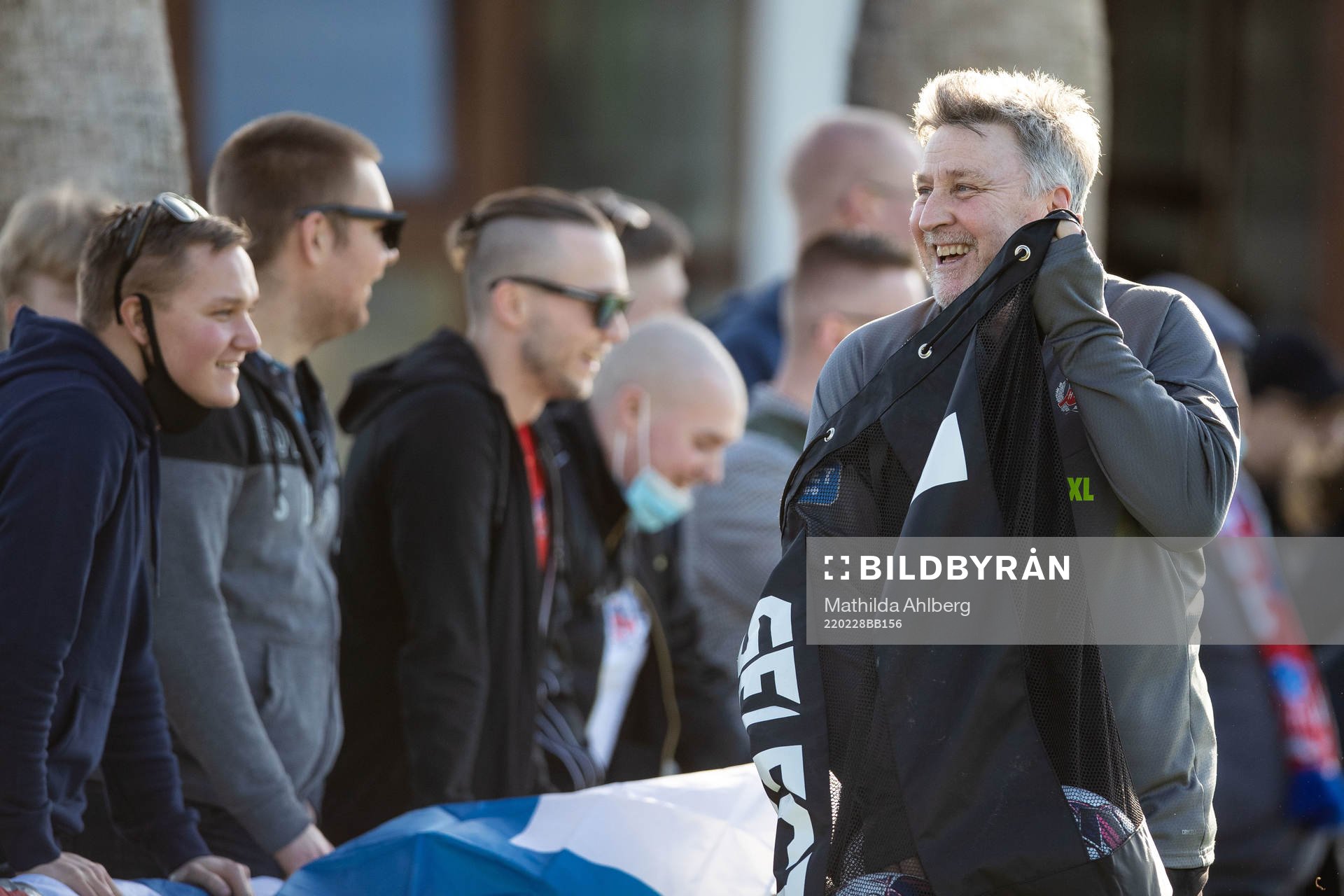 Lino Boriero Samer Ali, equipment manager of Helsingborg