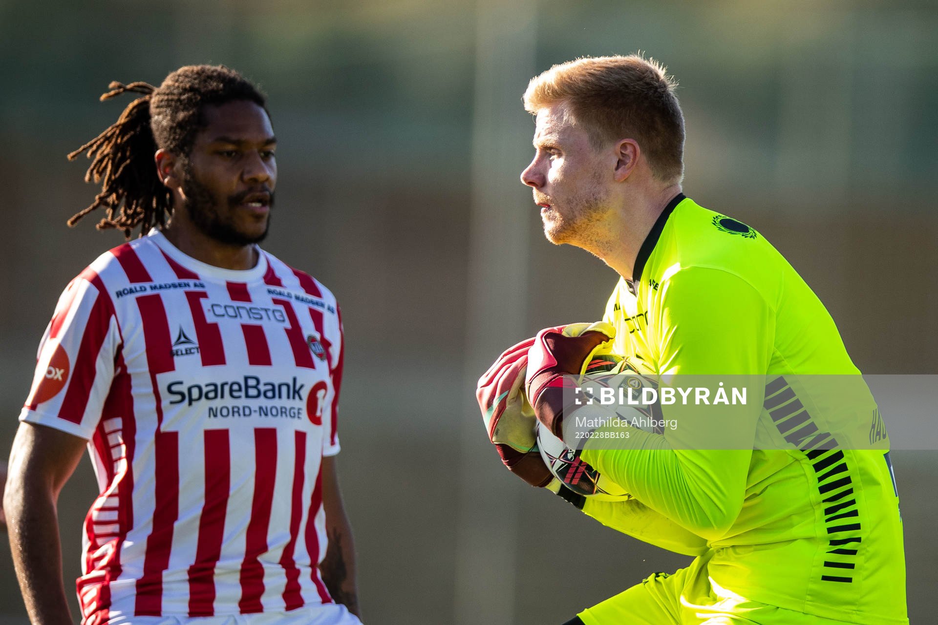 Goalkeeper Jakob Haugaard of  Tromsø