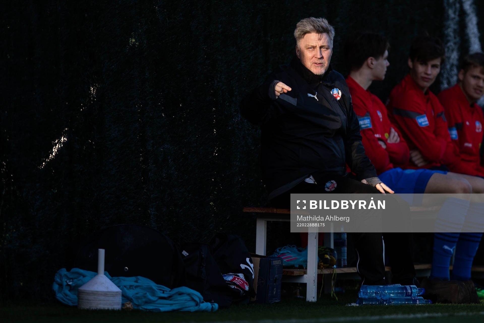 Lino Boriero, equipment manager of Helsingborg
