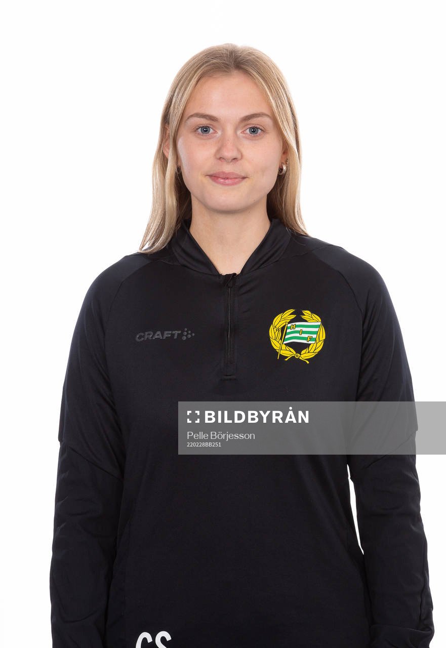 Hammarbys fysioterapeut Caroline Svedjeby