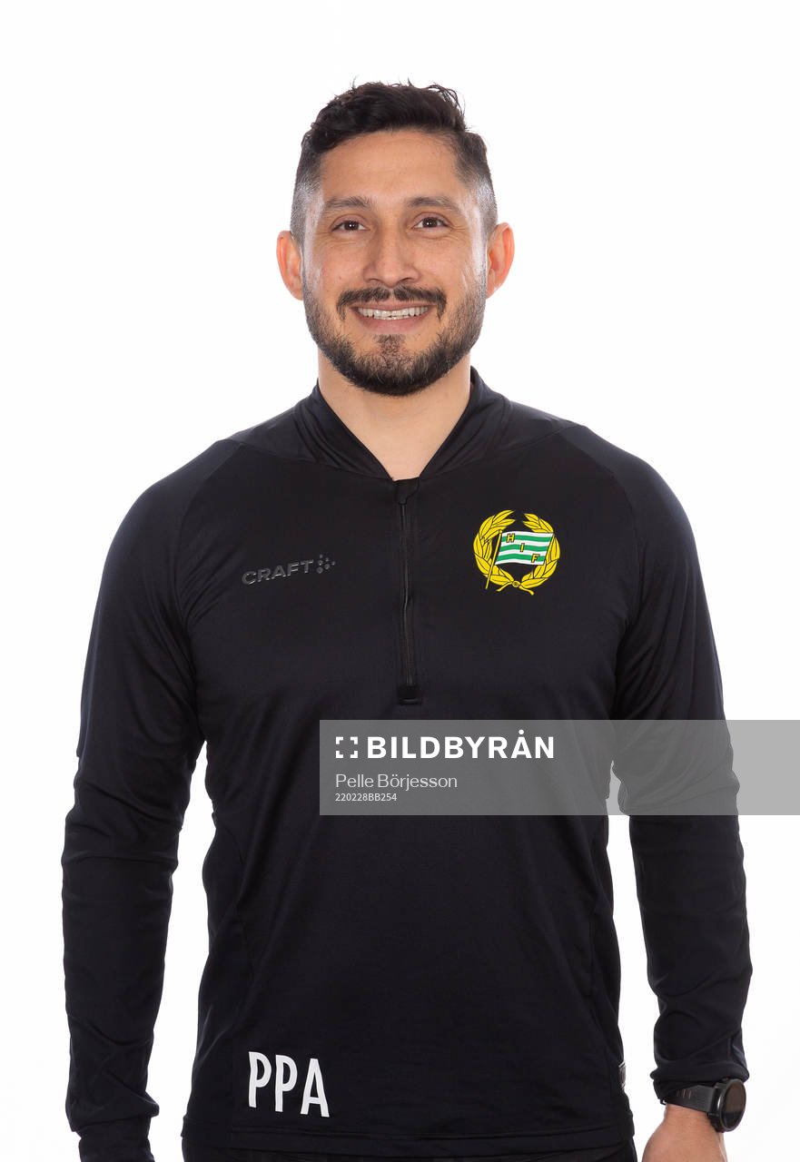 Hammarbys tränare Pablo Pinones Arce