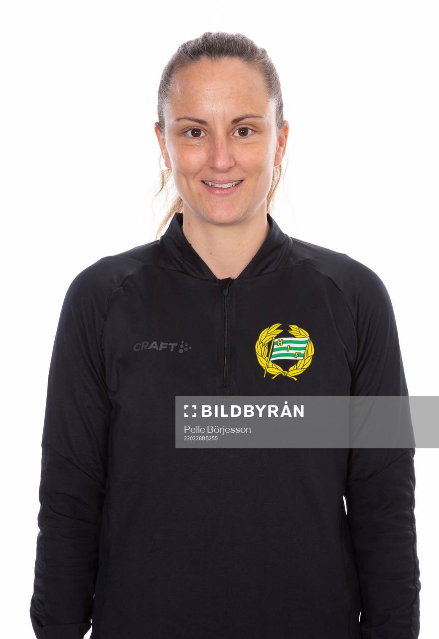 Hammarbys målvaktstränare Sofia Lundgren