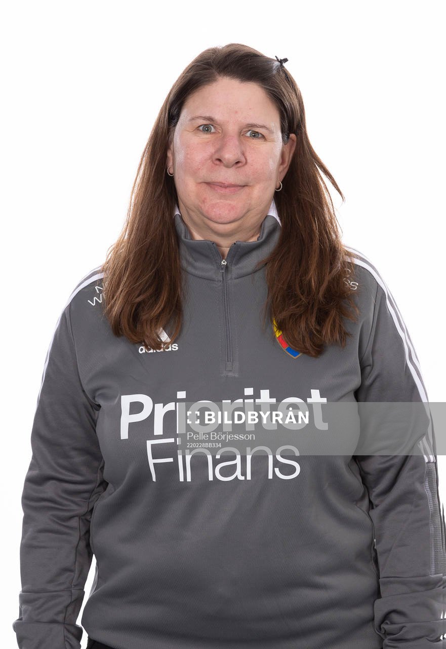 Djurgårdens Lagledare Anna von Eckermann poserar för ett porträtt den 28 februari 2022 i Stockholm.
