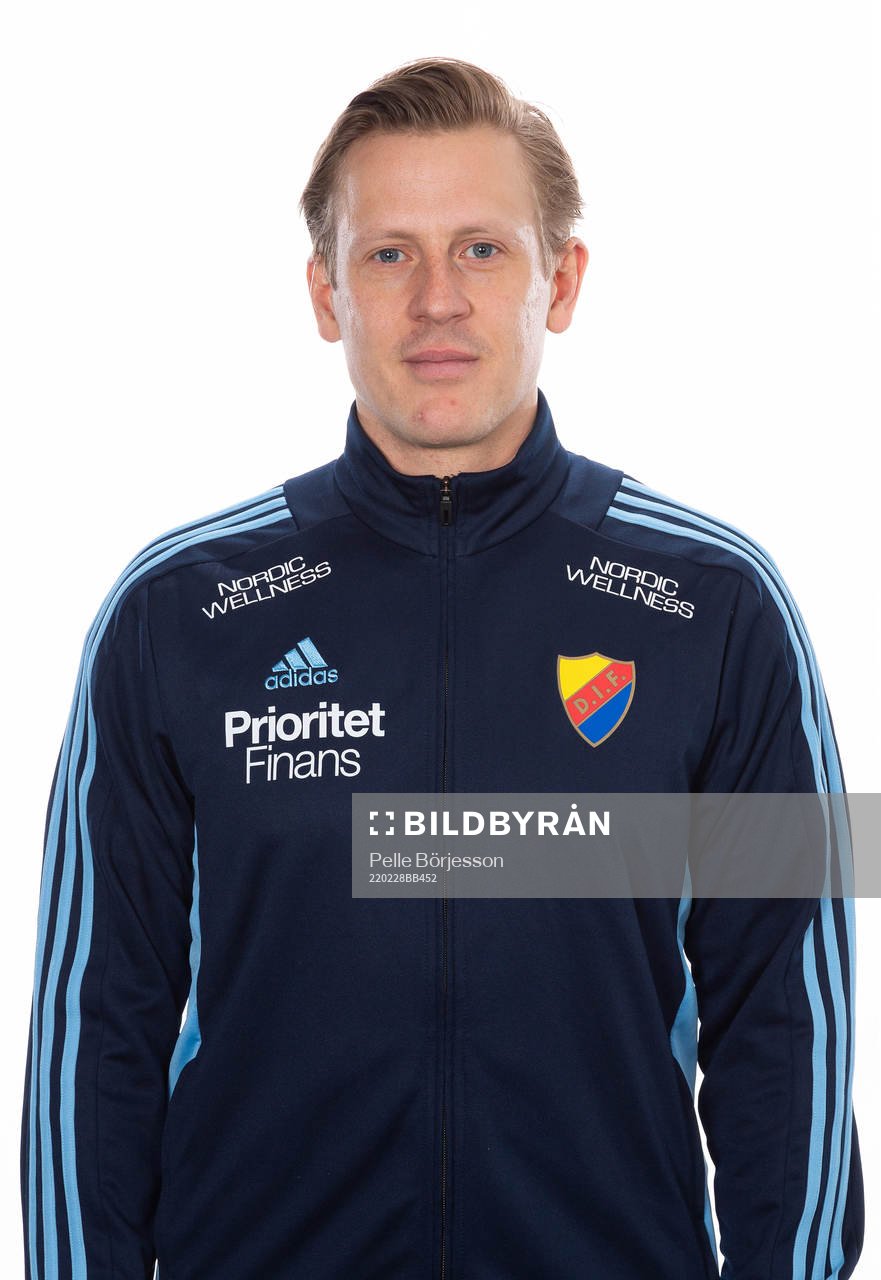 Djurgårdens fystränare Viktor Helander