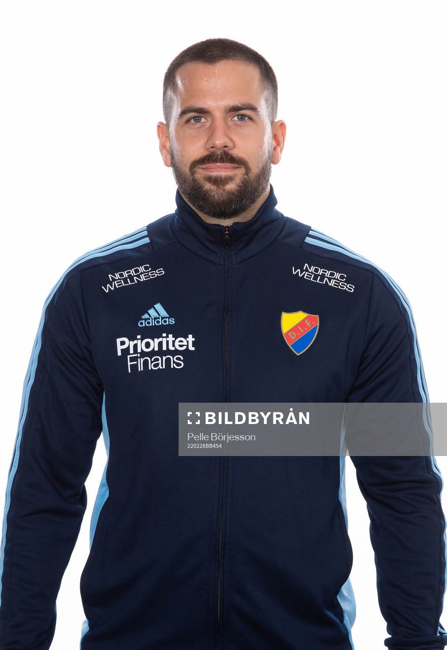 Djurgårdens fystränare Jens Torgny Ericsson