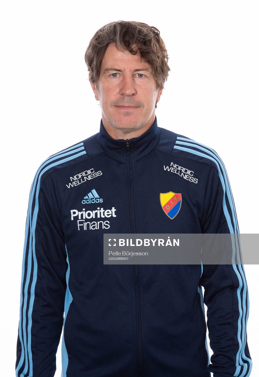 Djurgårdens tränare Thomas Lagerlöf